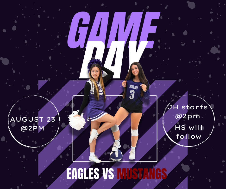Volleyball Walsh JH/HS vs Kim/Branson @2:00pm