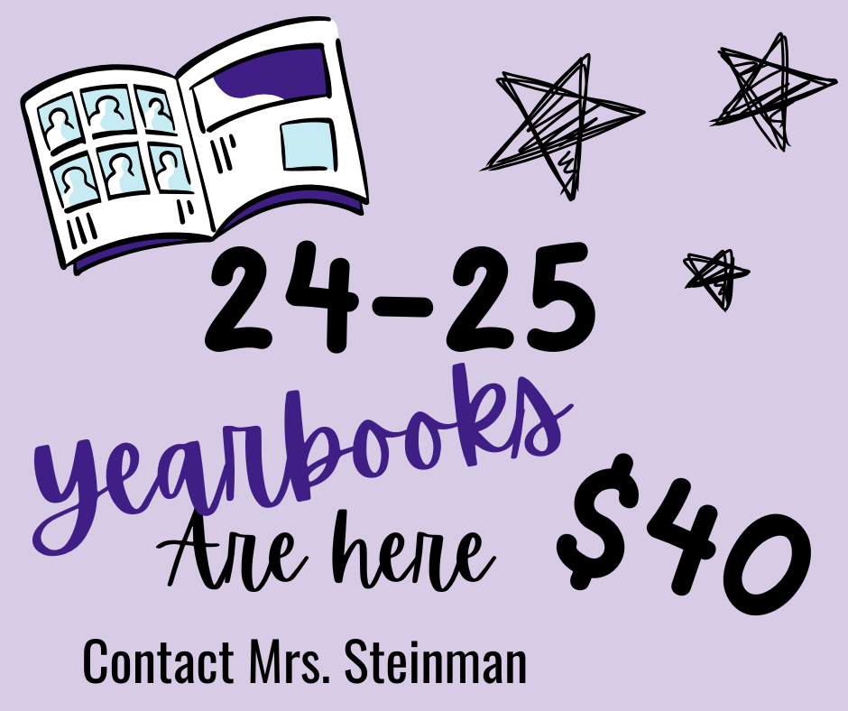 24-25 Yearbooks Available