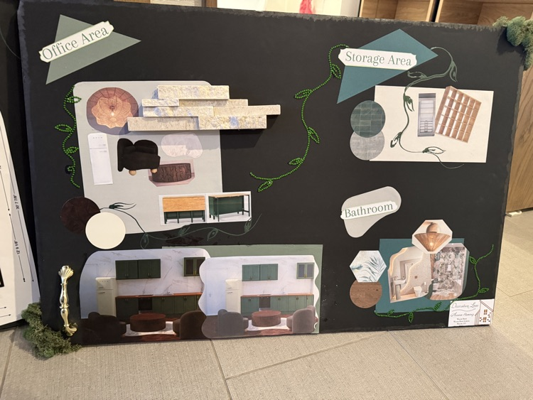 Aurora’s boards for her presentation 