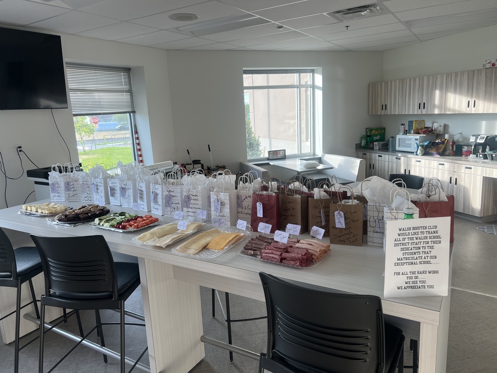 Booster Club Treats and Presents