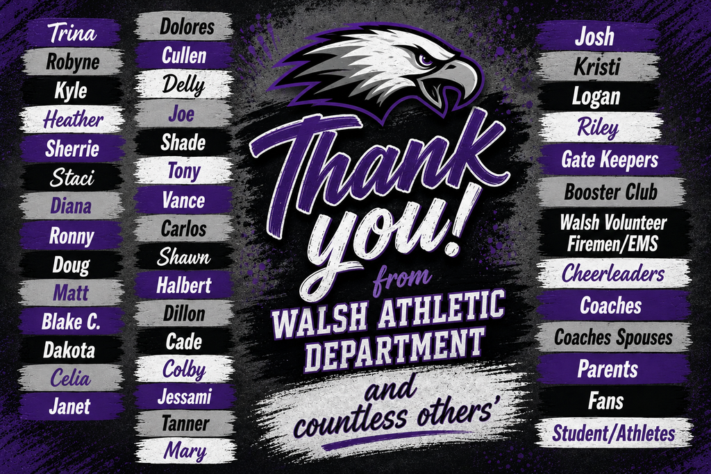 thak you athletic helpers