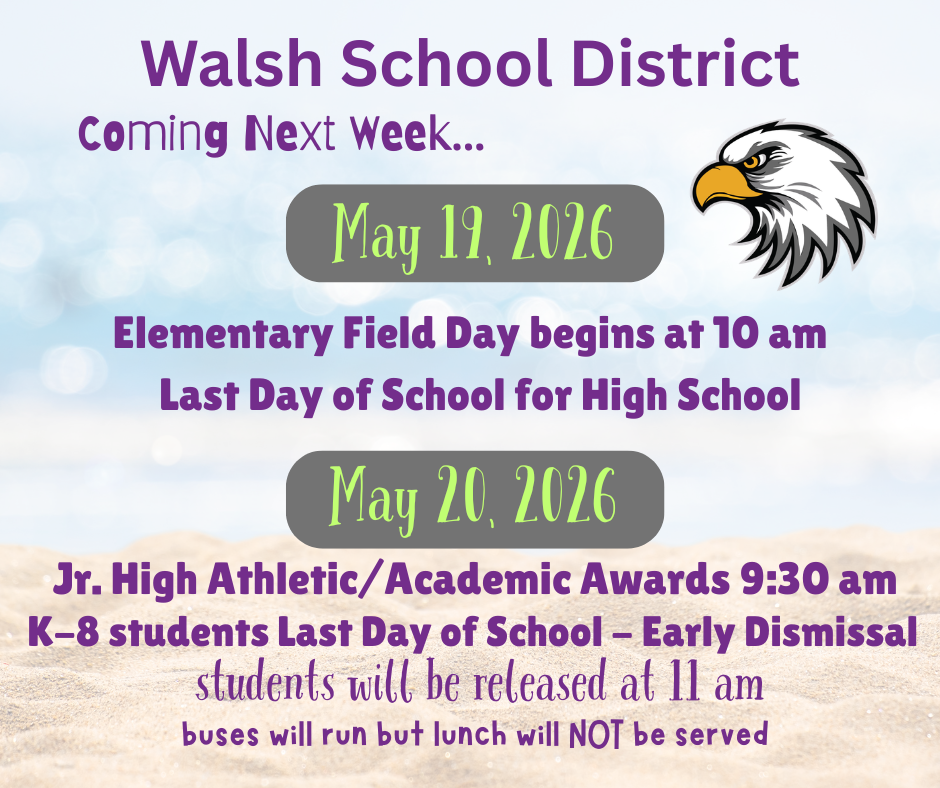 End of Year Dates