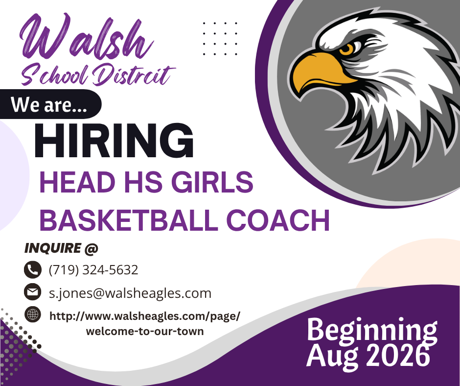 Job Announcement for HS Girls Basketball Coach