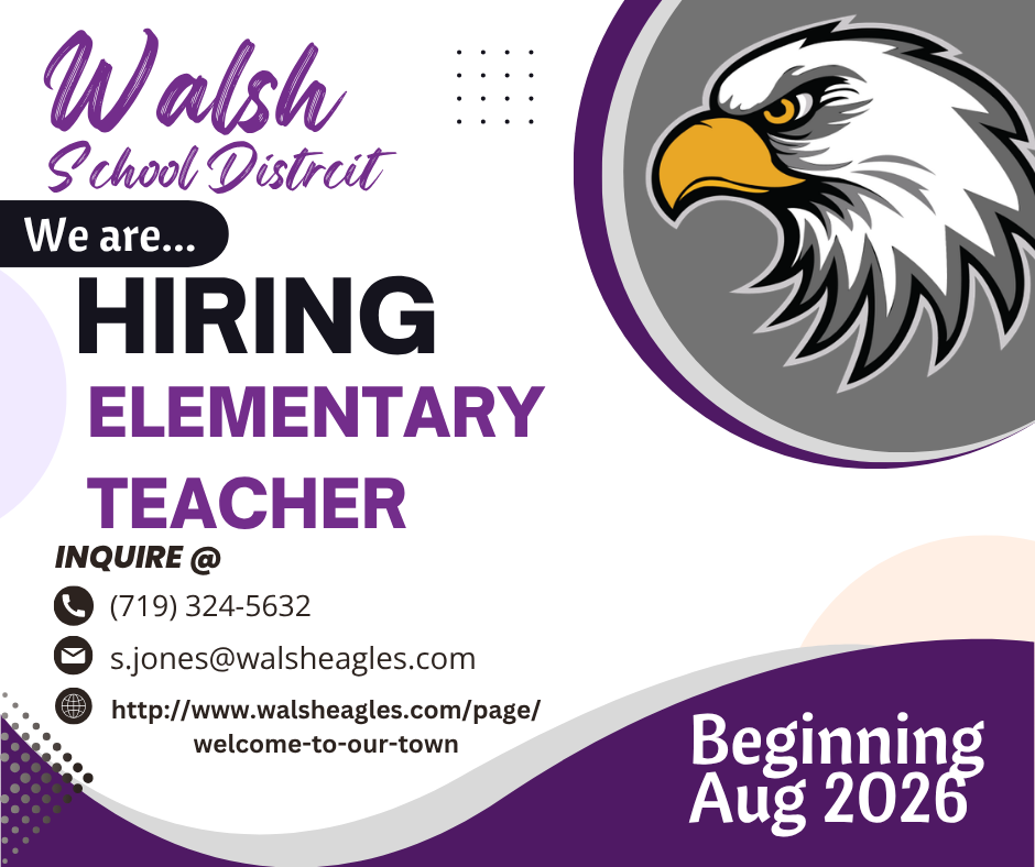 Job Announcement for Elementary Teacher