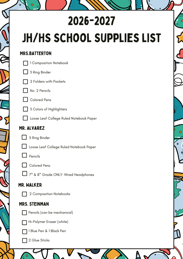 supplies