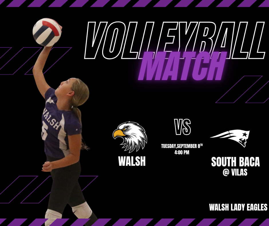 Walsh vs South Baca at Vilas at 4:00pm today