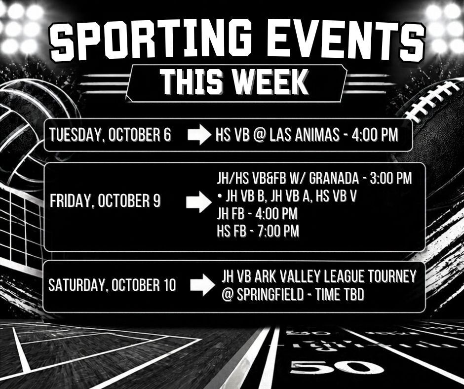 Events this week