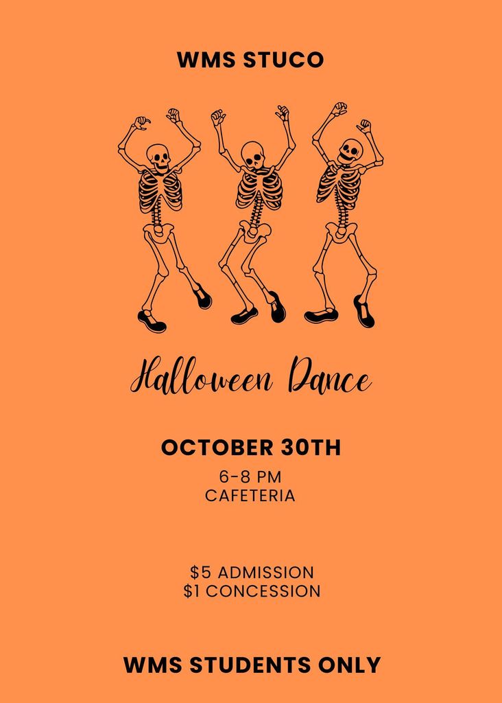 MS Halloween dance