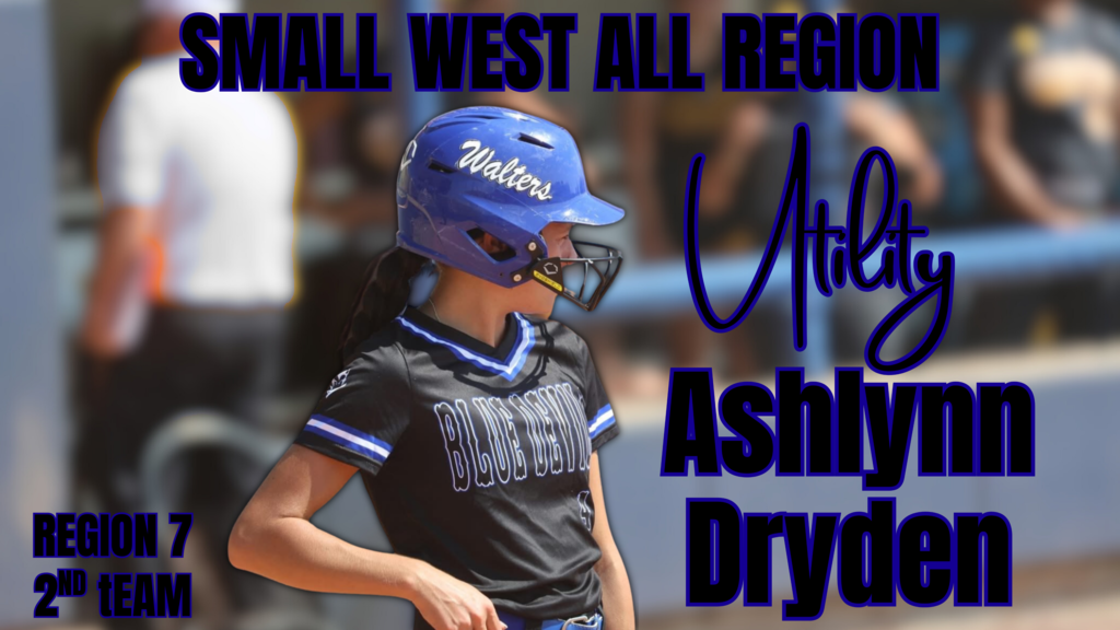 Ashlynn Dryden small west all region 2nd team utility
