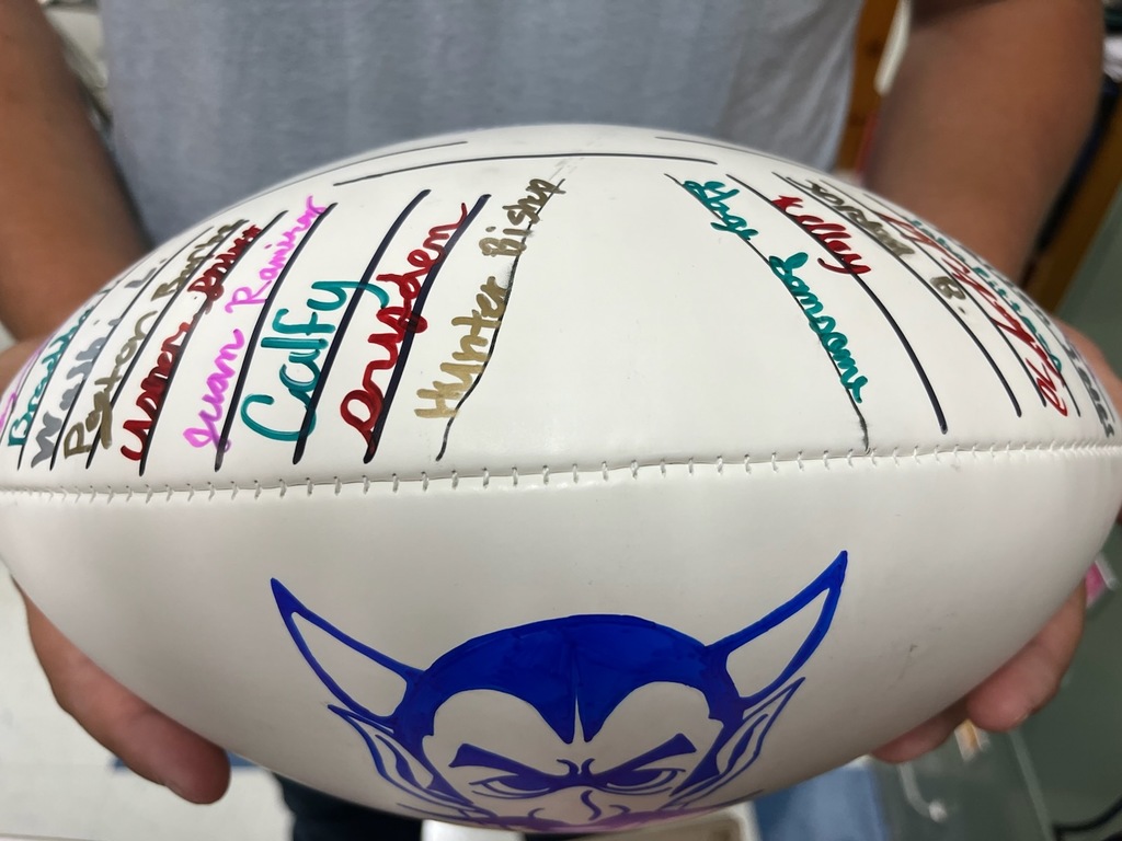 football silent auction