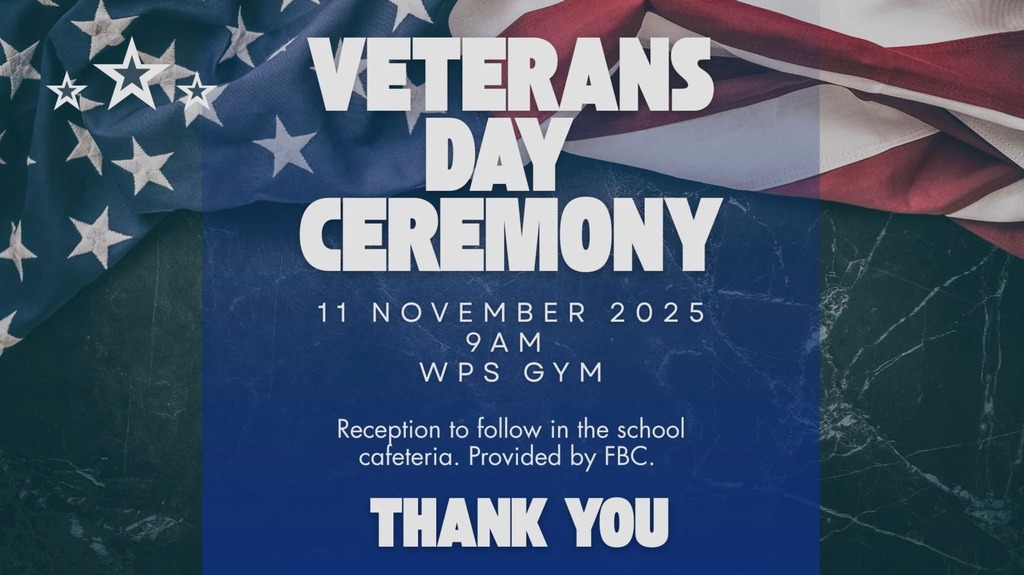 Veterans day ceremony