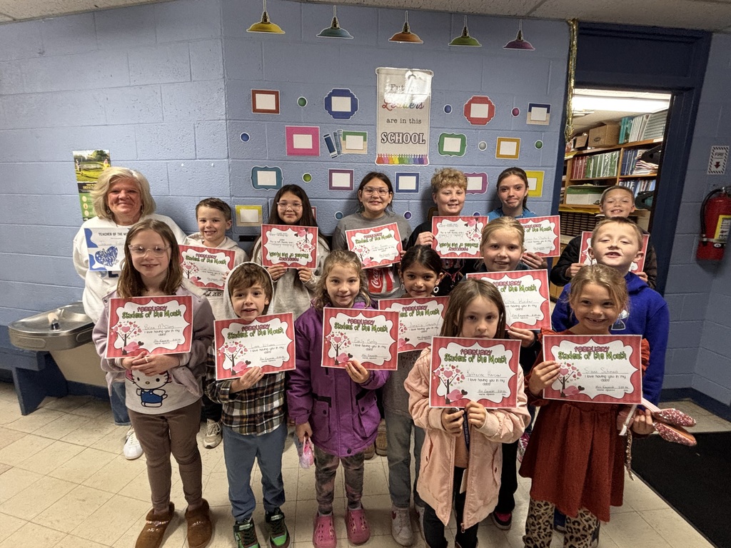 elementary students of the month