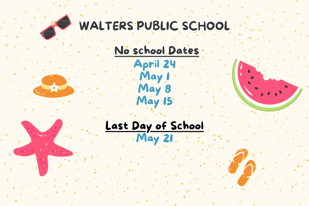 No School dates
