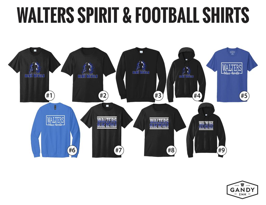 spirit shirt order