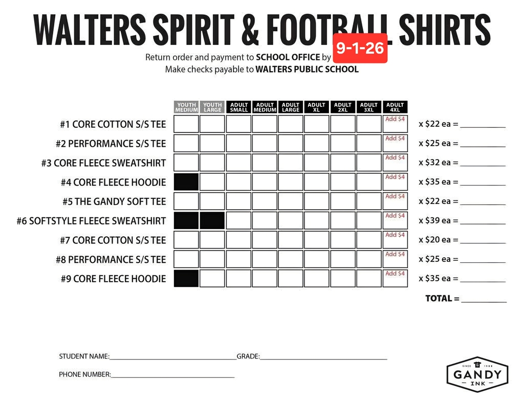 Spirit shirts