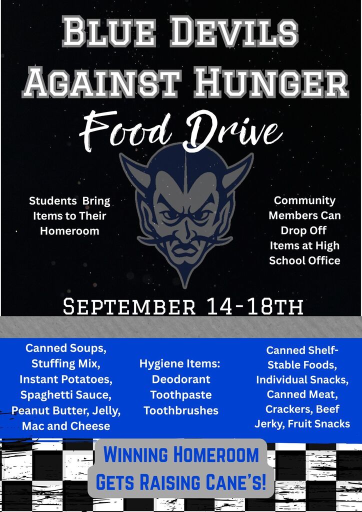 WHS Food drive 