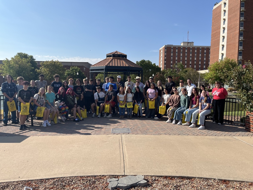 WHS students at the Cameron college fair 