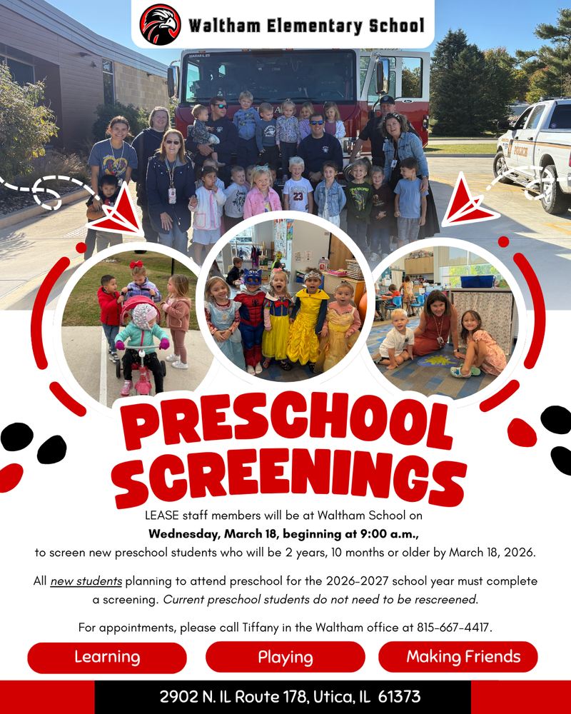 Preschool Screenings 2026