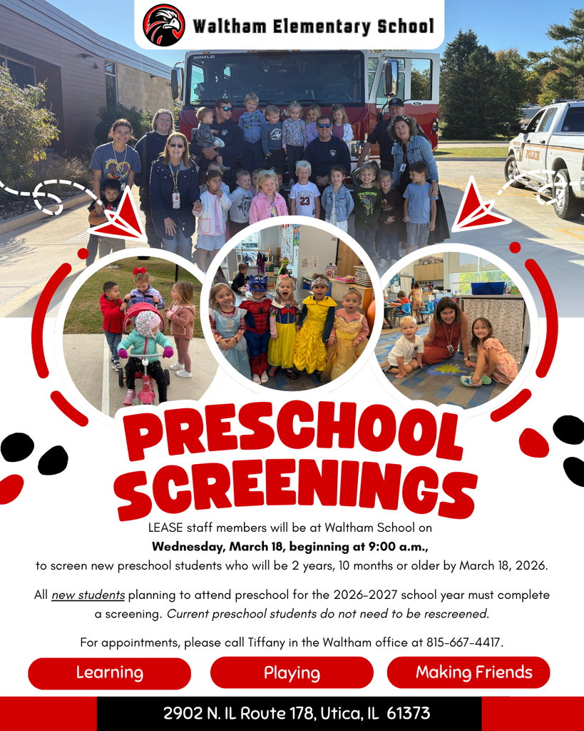 Preschool screenings, 2026