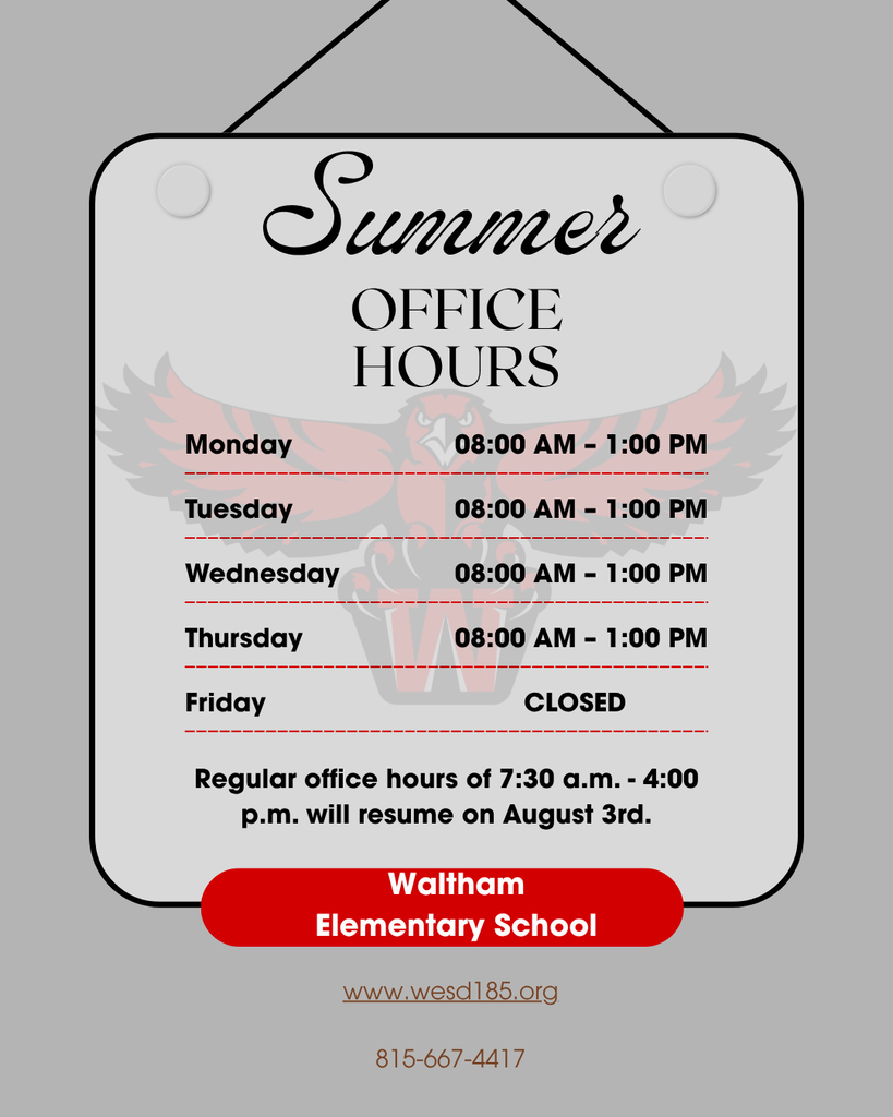 Summer Office Hours