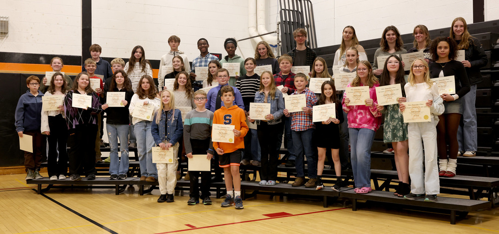 Superintendent's Award winners for 2024-25. 