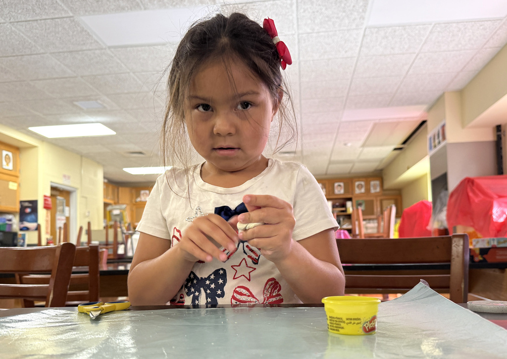 Students taking part in the summer reading and math program at Townsend Elementary