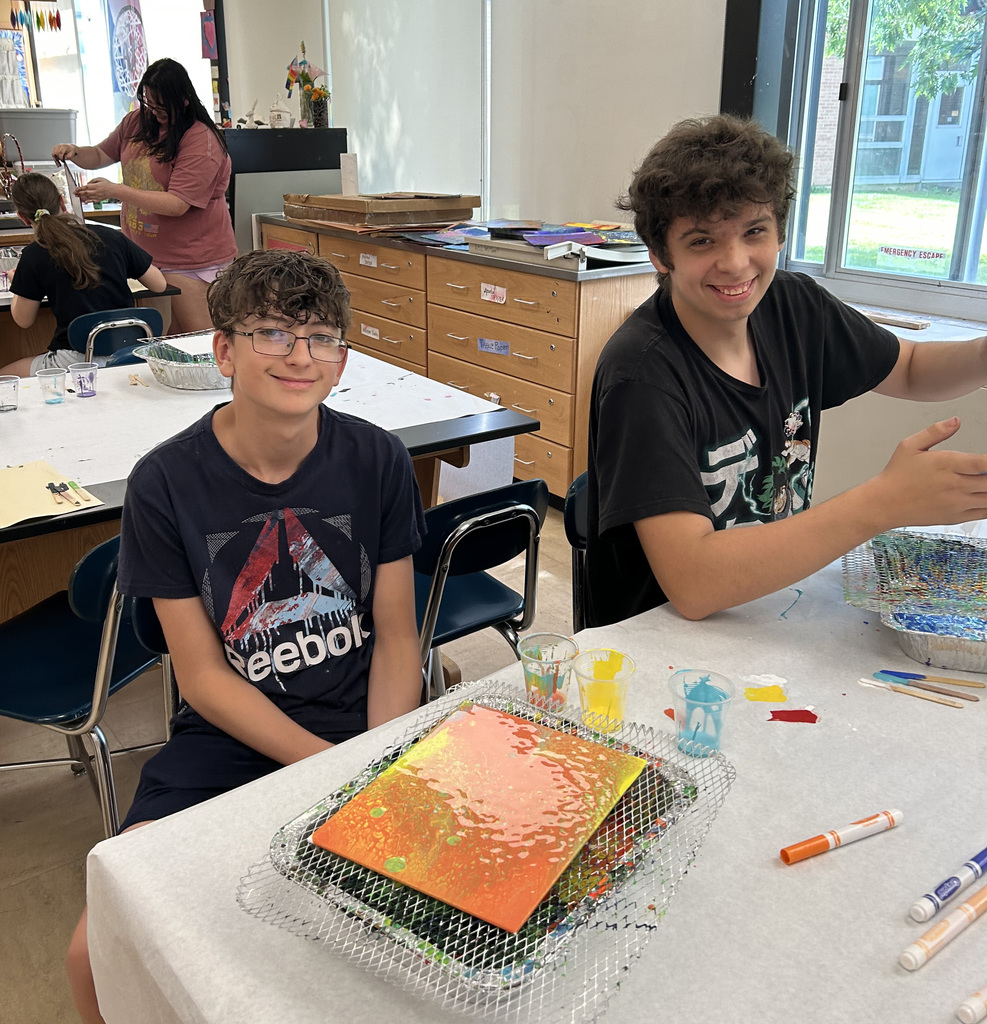 Students taking part in the Crush Connects program