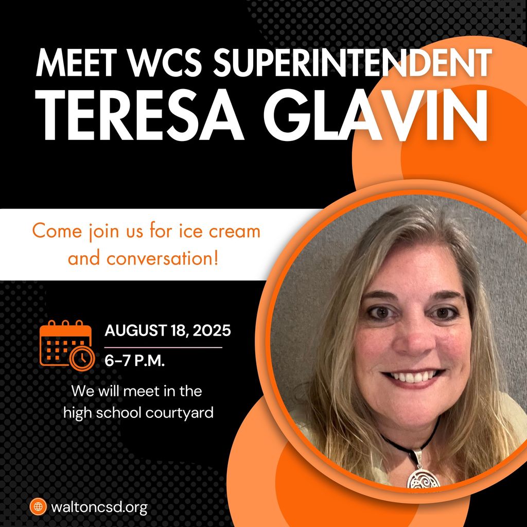 Meet the superintendent graphic