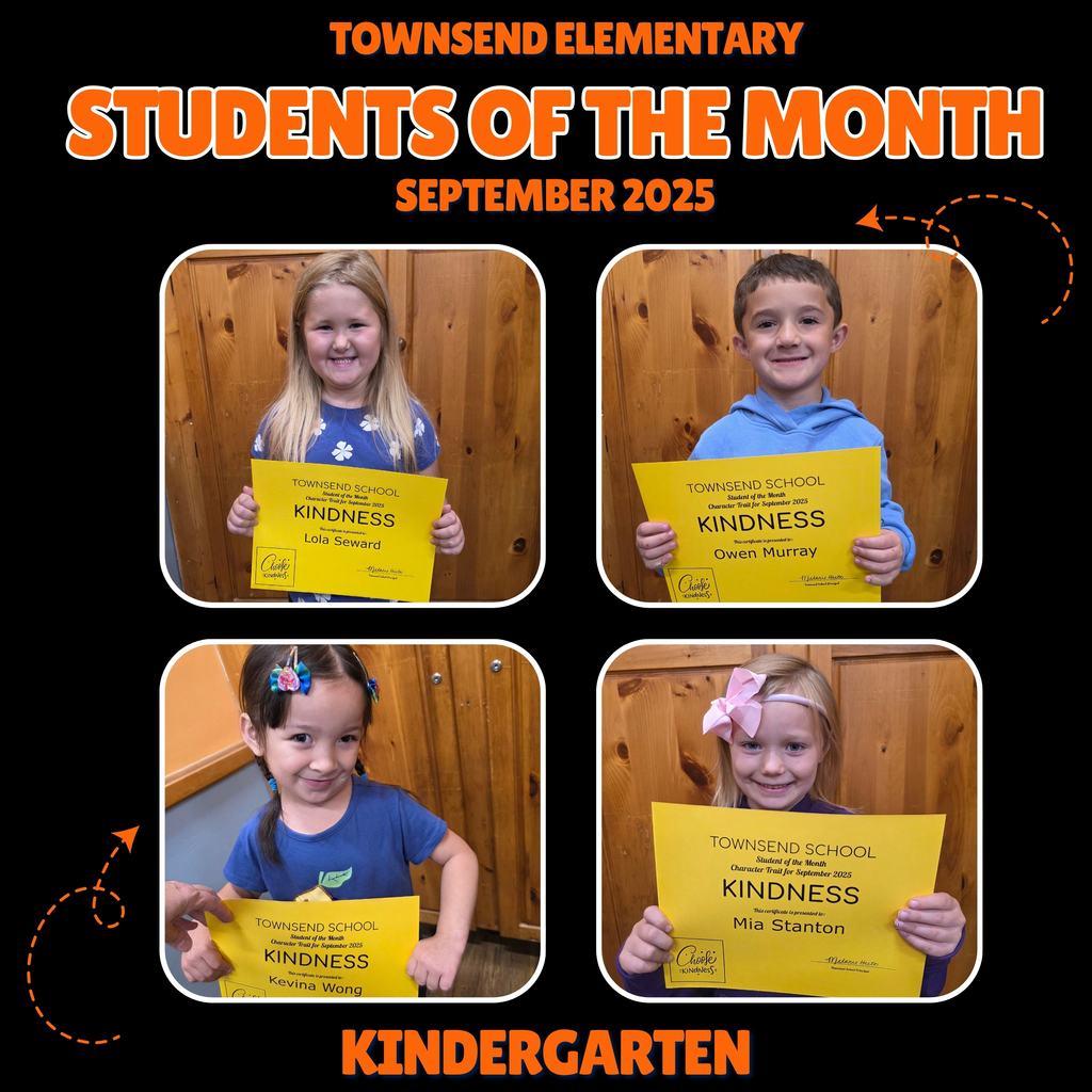 kindergarten students of the month