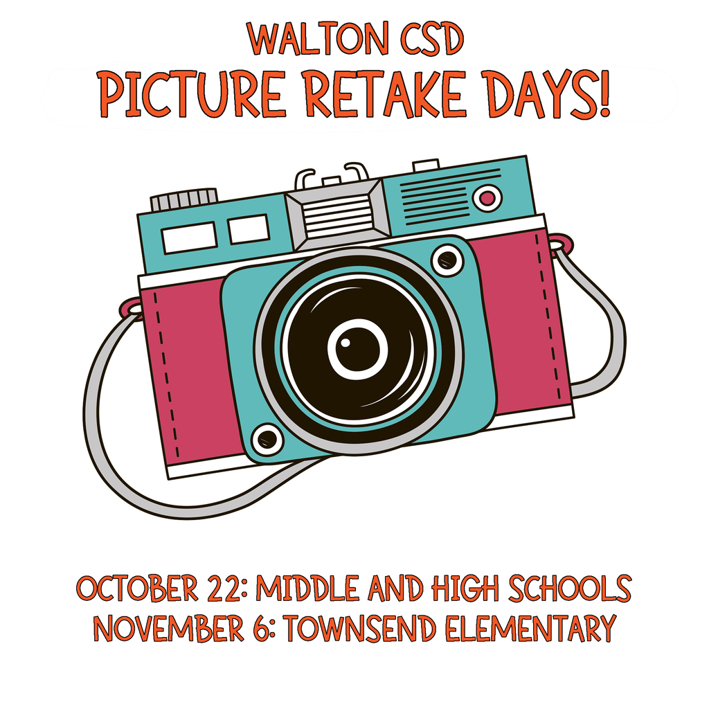 Retake days graphic and dates