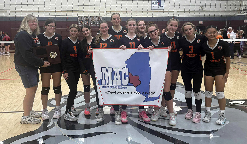 MAC champion volleyball photo