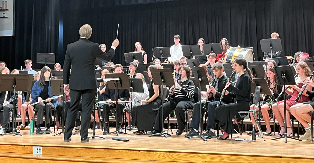 Area all-state concert band performing
