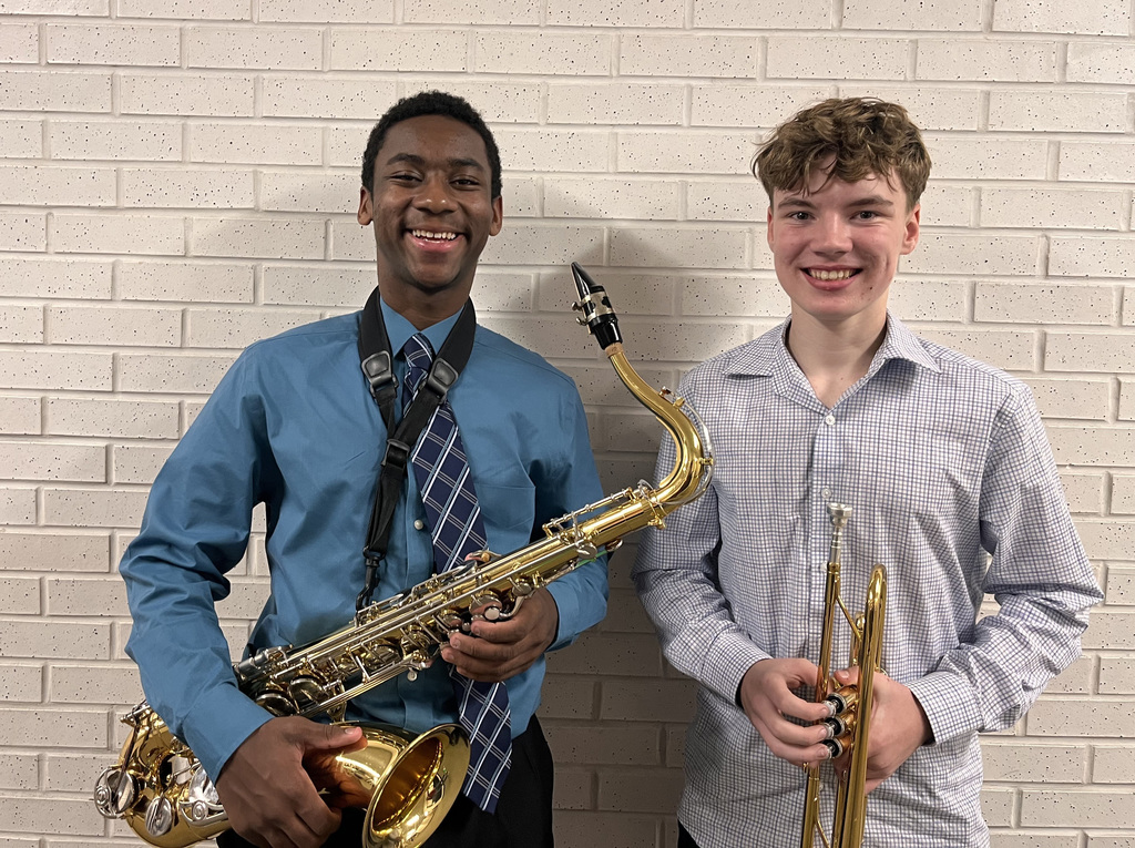 Eli Williams and Liam Kane