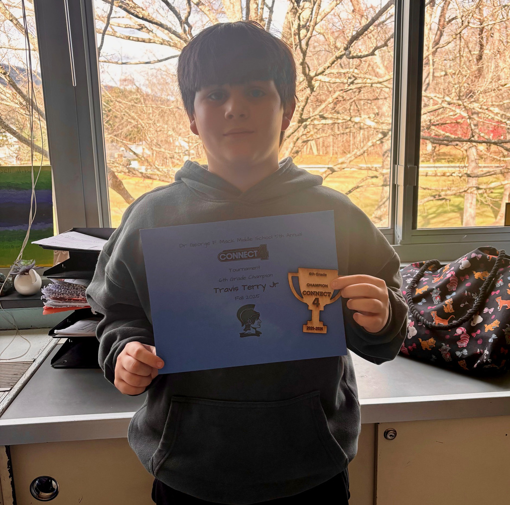 Connect 4 grade level winners/runner ups