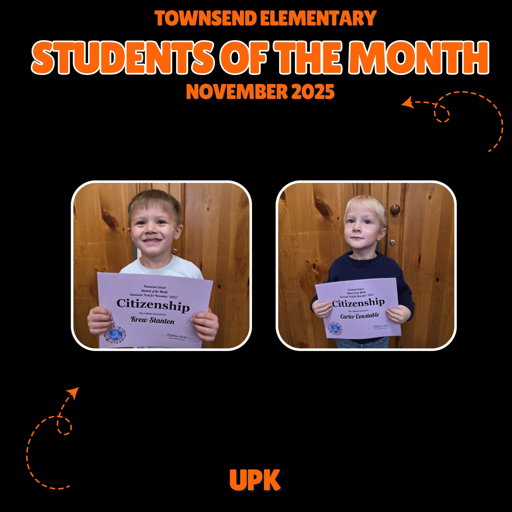 UPK Students of the Month for November