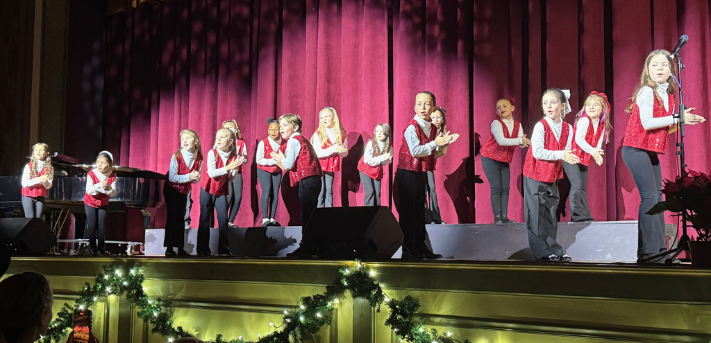 Scenes from the Hometown Christmas show.