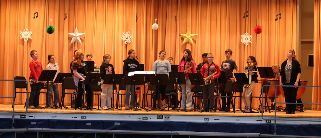 Students performing in front of peers