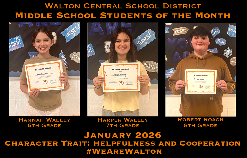 MS Students of the month for January