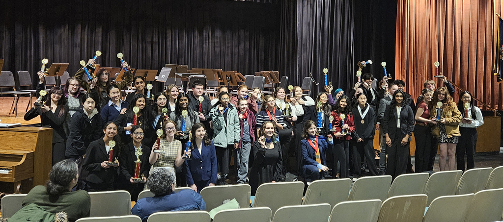 The competitors from the event