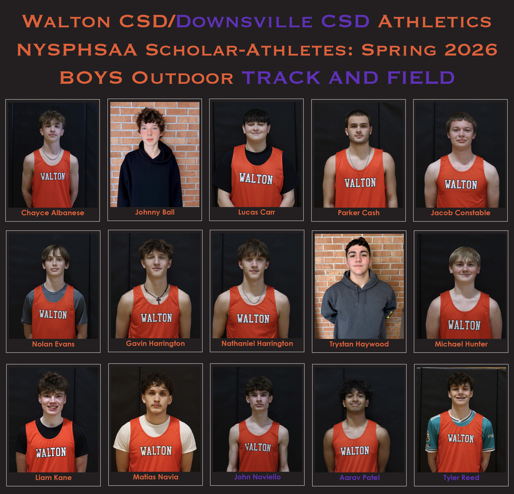 Boys track scholar-athletes