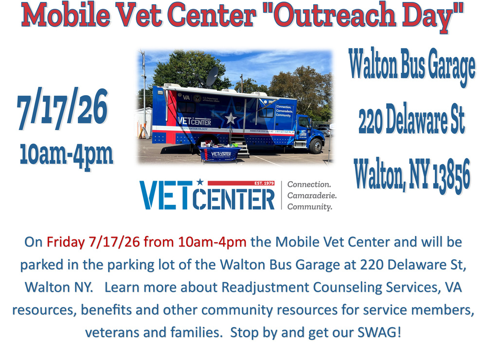 Mobile Vet Center info