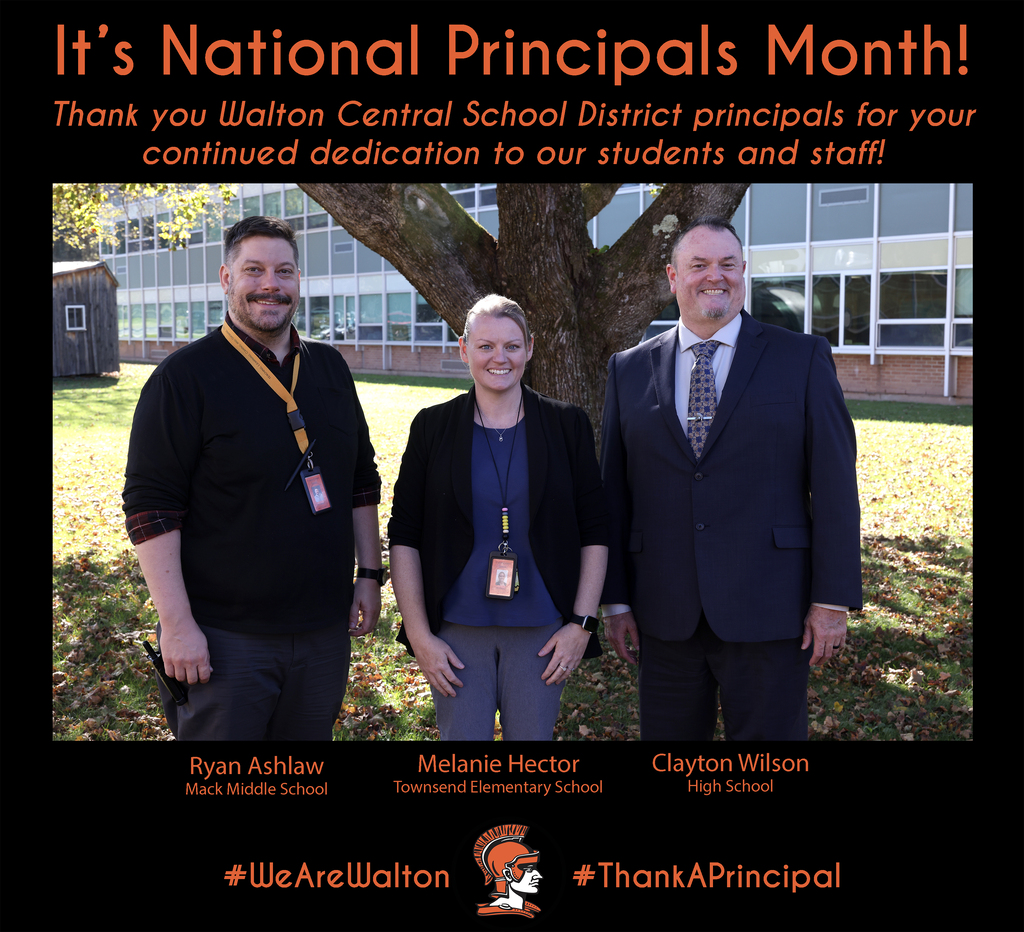 Principal's month graphic