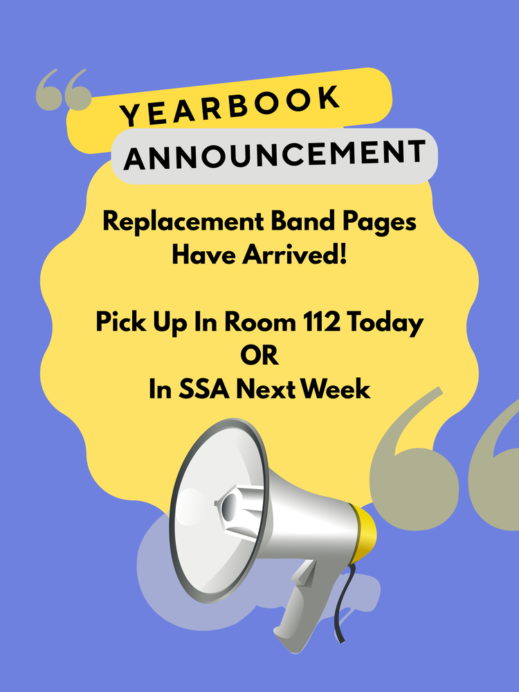 Yearbook Band Pages - May 2026