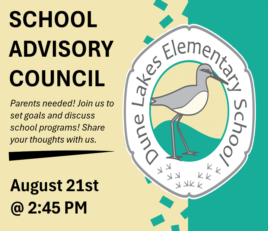 School Advisory Council August 21st @ 2:45 PM