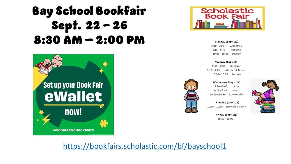 Fall Scholastic Book Fair