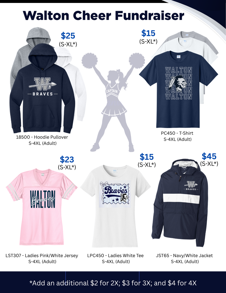 Cheer Fundraiser - Sept. 2026