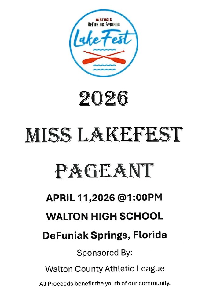 Miss Lakefest Pageant - April 2026