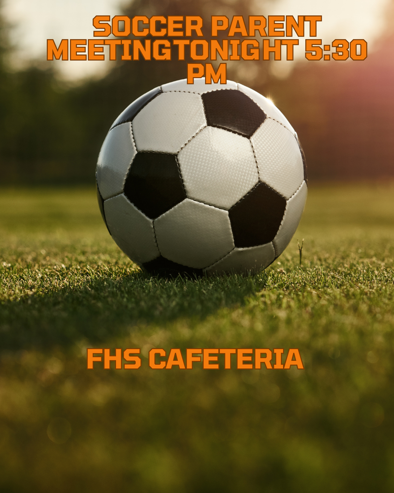 Soccer Parent Mtg