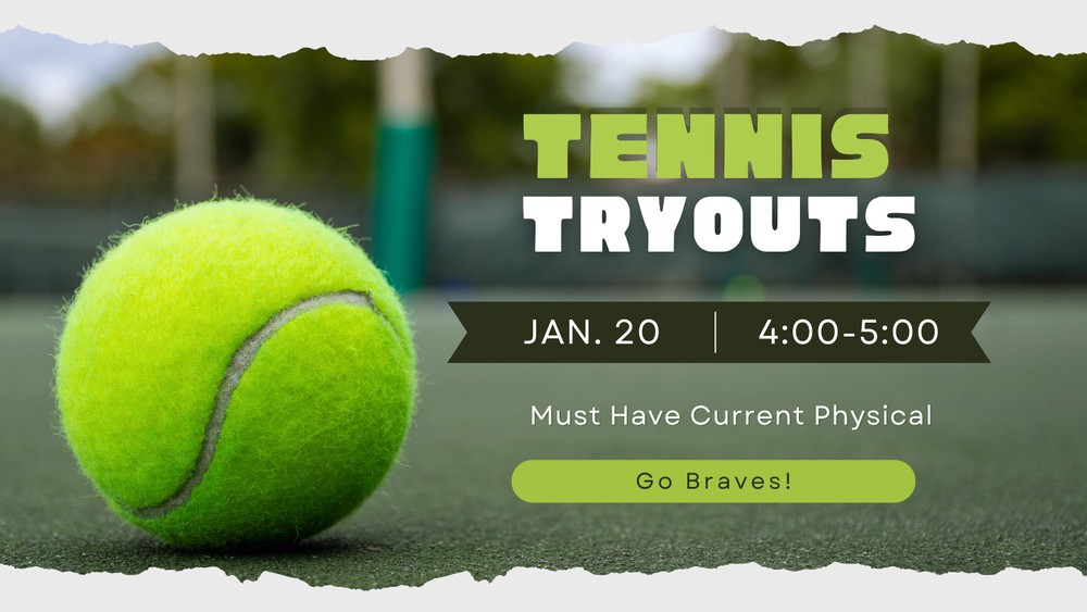 Tennis Tryouts 1-20-26