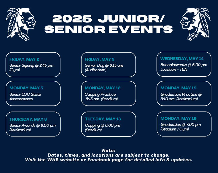 Junior/Senior Events
